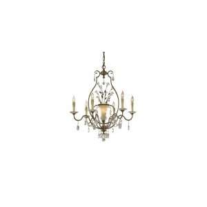 Jardin Botanique Collection 7 Light Chandelier 24.25 W Murray Feiss 