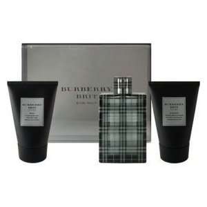   Spray+3.4 oz. After ShaveBalm+3.4 oz. Shampoo+Bag] Men By Burberry