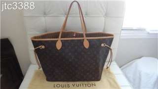   Vuitton FRANCE Monogram Neverfull GM Shoulder Bag $870+TAX Free Shi