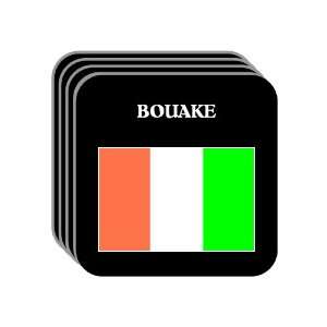 Ivory Coast (Cote dIvoire)   BOUAKE Set of 4 Mini Mousepad Coasters
