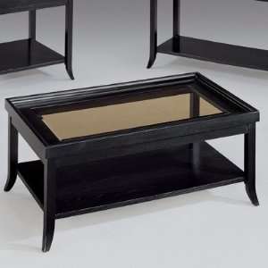   Home 137 04 Boulevard Cocktail Coffee Table, Soft Black Furniture