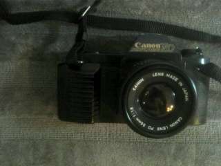 Canon T 50 35mm SLR Film Camera with 50mm Lens and Film  