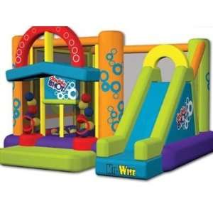  Double Shot Commercial Bounce House: Toys & Games