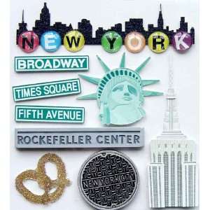  New York Jolees Boutique Dimensional Sticker Arts 