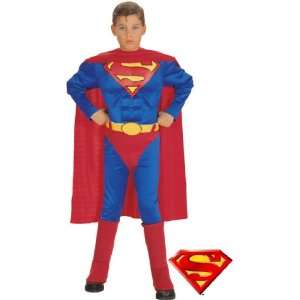  Kids Deluxe Superman Costume: Toys & Games