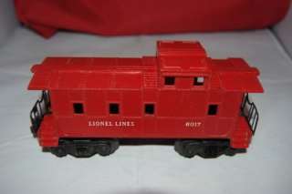 Vintage LIONEL O Scale 1953 57 plastic Caboose #6017  