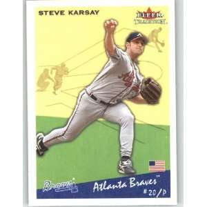  2002 Fleer Tradition #415 Steve Karsay   Atlanta Braves 