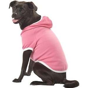  Petco Pup Crew Bubble Gum Pink Bone Fleece Dog Hoodie, X 