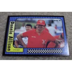   1991 Maxx Donnie Allison # 117 Nascar Racing Card