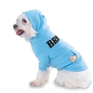 BRB Hooded (Hoody) T Shirt with pocket for your Dog or Cat 
