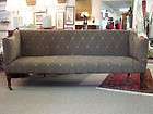 antique velvet sofa  