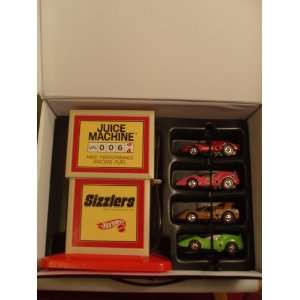   Case, Juice Machine and FOUR Hot Wheels Sizzlers Cars: Everything Else