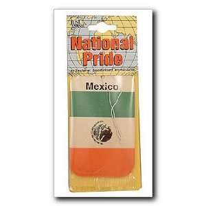  National Pride Air Freshener, Mexican Flag, PACK OF 24 