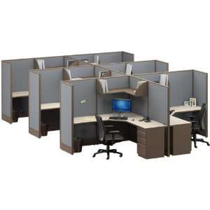  Six Person Workstation by Maxon