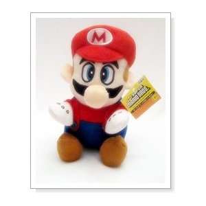  Super Mario Brothers  Mario Plush   8 (with Suction Cup 
