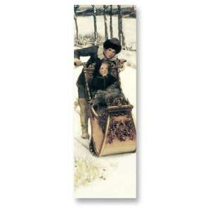  Sleigh Ride   Double sided Bookmark: Home & Kitchen