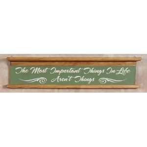  Rustic Wood Custom Sign & Shelf   Green 