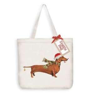  Holiday Dachshund Tote Bag