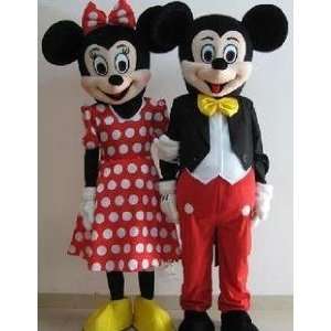    Mickey Mouse E Minnie Mouse 2 Mascotte Costumes: Toys & Games