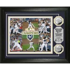  Milwaukee Brewers 2011 N.L. Central Division Champs Silver 