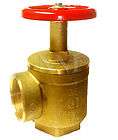 NEW 1 1/2 Fire Hose Angle Valve, 1½ Female NPT  UL/FM, Giacomini 