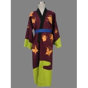   Costume   Takasugi Shinsuke Outfit 1st Ver Set XX Large: Toys & Games