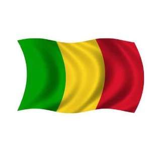  Mali Fahne Flag   Peel and Stick Wall Decal by Wallmonkeys 