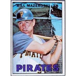  Bill Mazeroski 1967 Topps Card #510