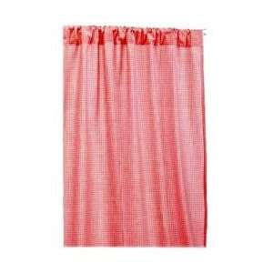  Tadpoles Classics Gingham Red   Drapes: Baby