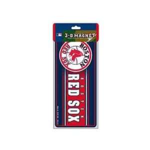   755305   Boston Red Sox 3D 8 Magnet Case Pack 72: Sports & Outdoors