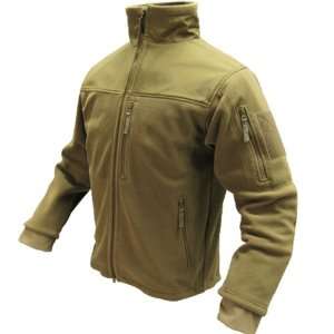 Condor Tactical Jacket   Coyote Tan Microfleece  Sports 