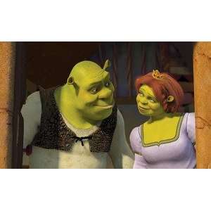  In love Shrek and Fiona   DreamWorks Animation Fine Art 