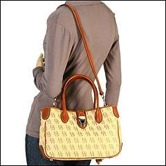 Dooney & Bourke Shadow DB Small Double Handle Tote NWT  