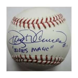  MLBPAA Doug DeCinces Orioles Magic Autographed Baseball 