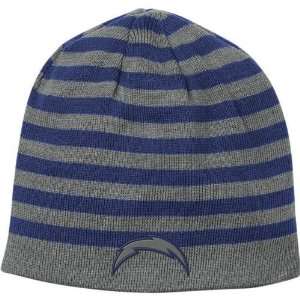  San Diego Chargers Morgantown Reversible Knit Hat: Sports 