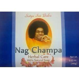  Satya Sai Baba Nag Champa Herbal Care 100% Natural Soap 