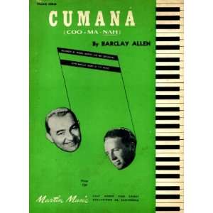   Vintage 1947 Sheet Music Recorded by Freddy Martin and his Orchestra