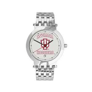  Indiana Hoosiers Mens MVP 3 Hand and Date Watch: Sports 