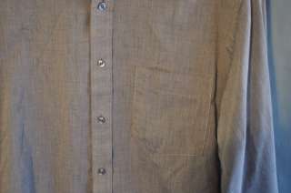 Arrow Bradstreet Front Button Long Sleeve Shirt  