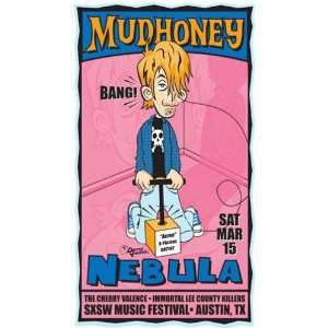  Mudhoney Original Concert Poster Grealish SIGNED