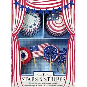  Meri Meri Stars & Stripes Cupcake Kit