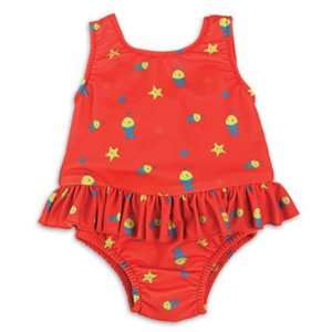 Swim Suit Nappy large red Fish By Bambino Mio