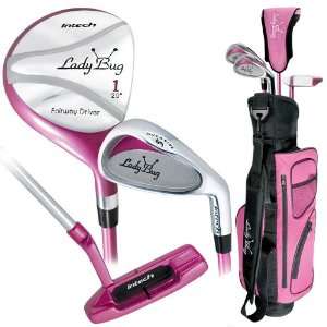  Intech Lady Bug 5 and under Girls One and Three Golf Combo 