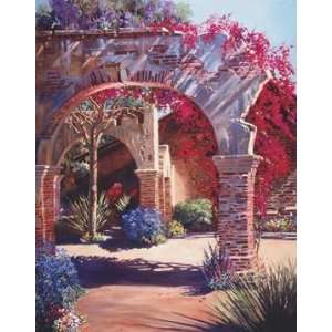  Bougainvillea Courtyard (Canv)    Print