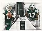 MARK SANCHEZ BRAYLON EDWARDS 2011 PRESTIGE 13 CONNECTIONS INSERT JETS 