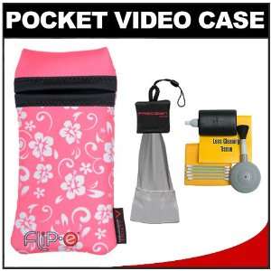  Alpine Flip E Pocket Video Camcorder/ Camera Case (White 
