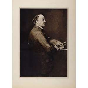  1901 Sir John Millais Painter Frank Holl Lithograph 