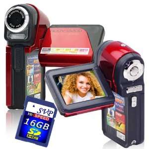  NEW HDDV2200 Red(16GB included) Dual Cam High Resolution 