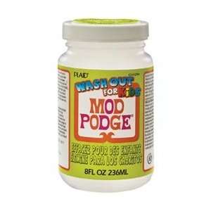  Plaid Mod Podge Kids Glue Wash Out 8 Ounces; 2 Items/Order 