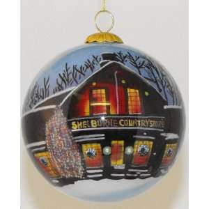    Hand Painted Glass Ornaments Burlington   Day: Home & Kitchen